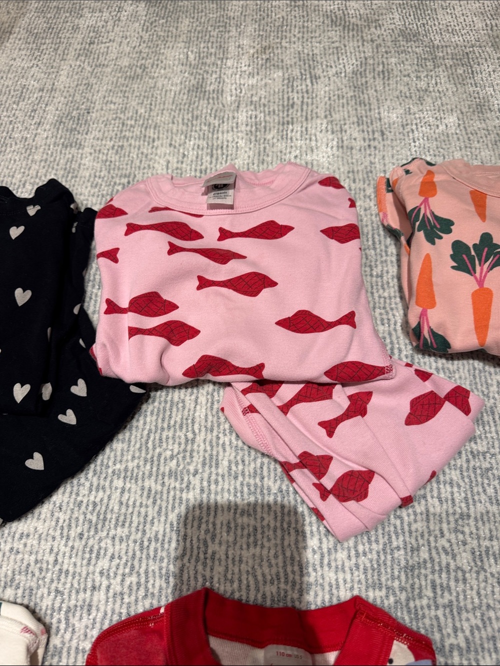 Hanna Andersson Girls Pajama Bundle | Size 5 / 110cm | 9 Complete Sets - Picture 9 of 10